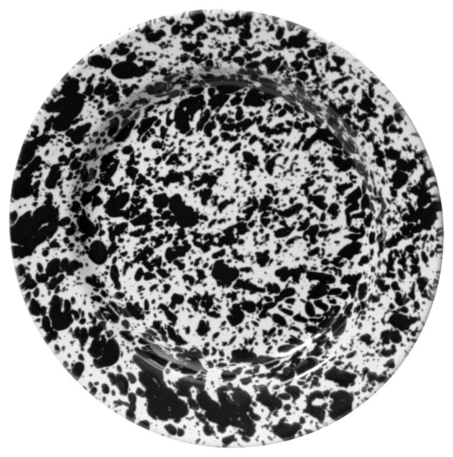 Houzz Crow Canyon Home Dinner Plates Set Of 4 Crow Canyon Dinner Plates Set Of 4 Black Marble Contemporary