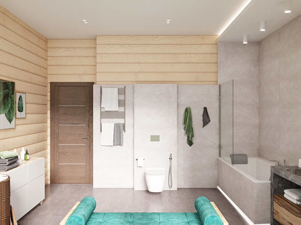 Дом из клееного бруса в пригороде Барнаула