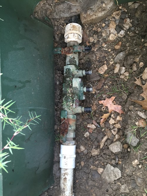 Help with sprinkler main shut-off valve?