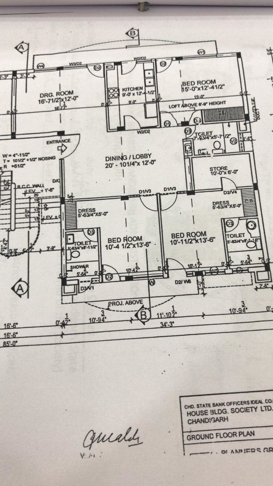 Room Map Sample Hi, Need suggestions for interior designs for the rooms. Map attached ...