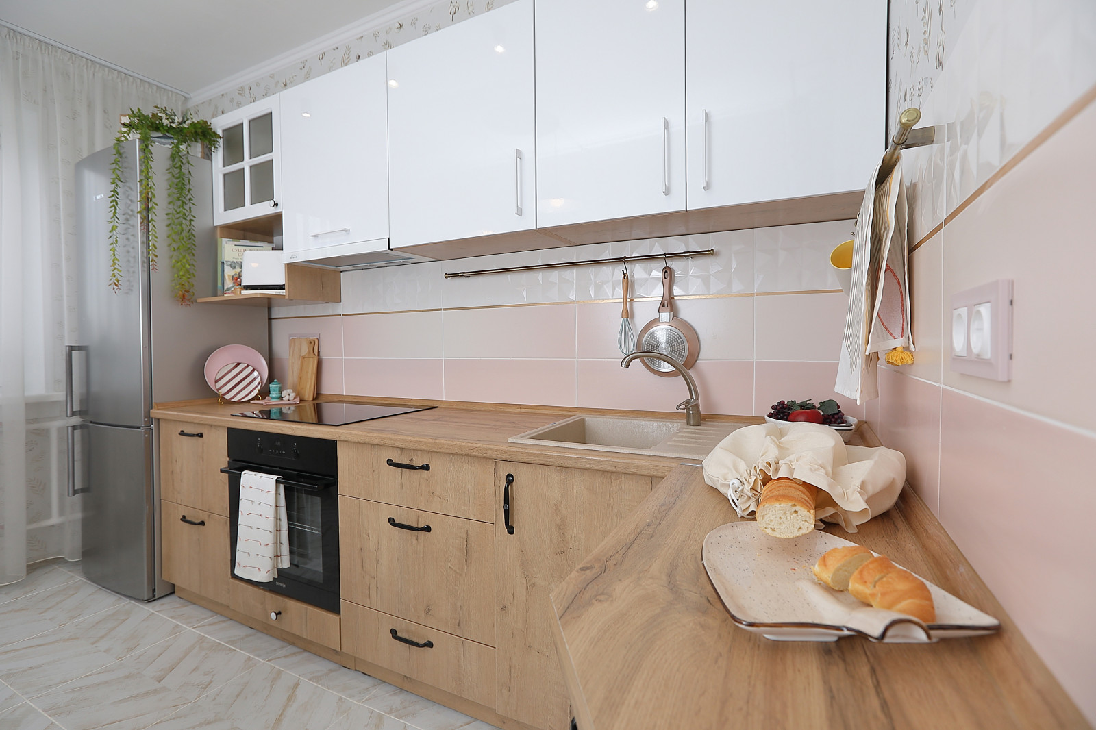 Весна в спальне и лето на кухне