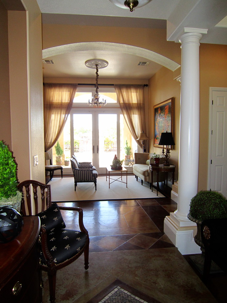 This is an example of a traditional living room in Las Vegas.
