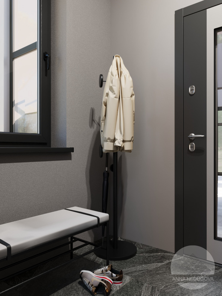 Дизайн проект загородного дома, д. Жаворонки, Московская область.