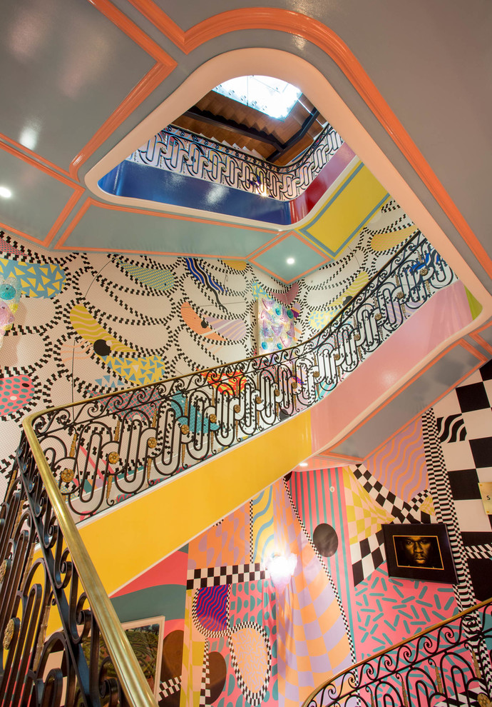 Design ideas for an eclectic staircase in New York.
