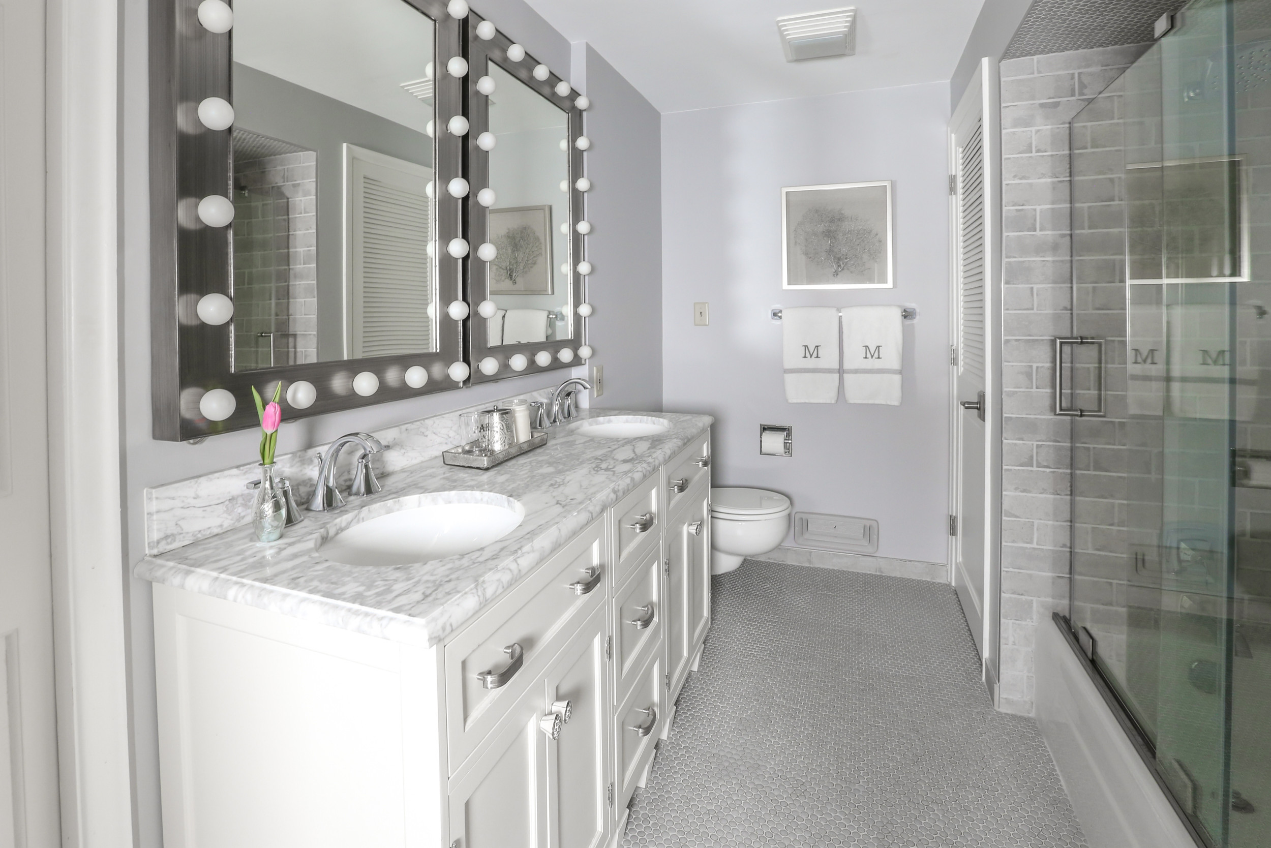 Glamorous Guest Bath