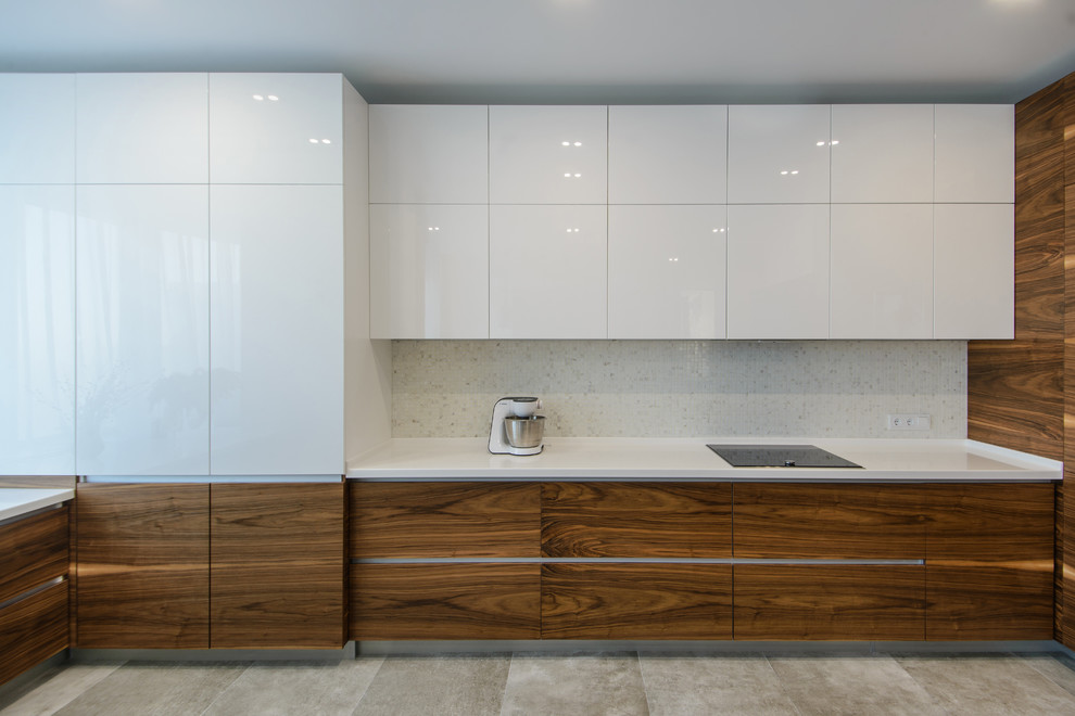 Кухня в стиле минимализм