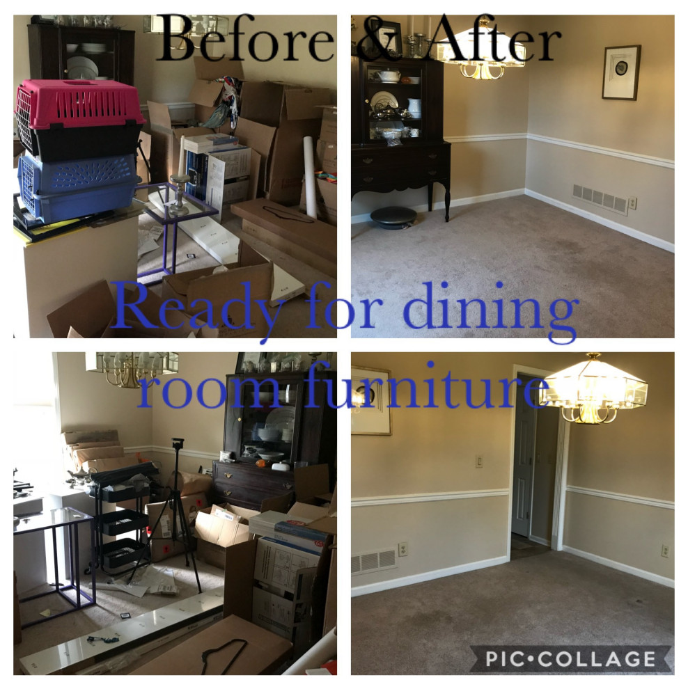 dining room clean out