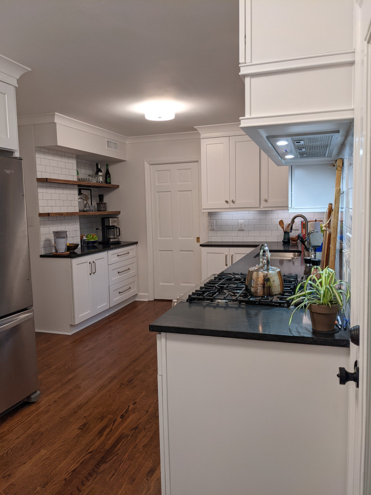 Gate Post Kitchen/After photo