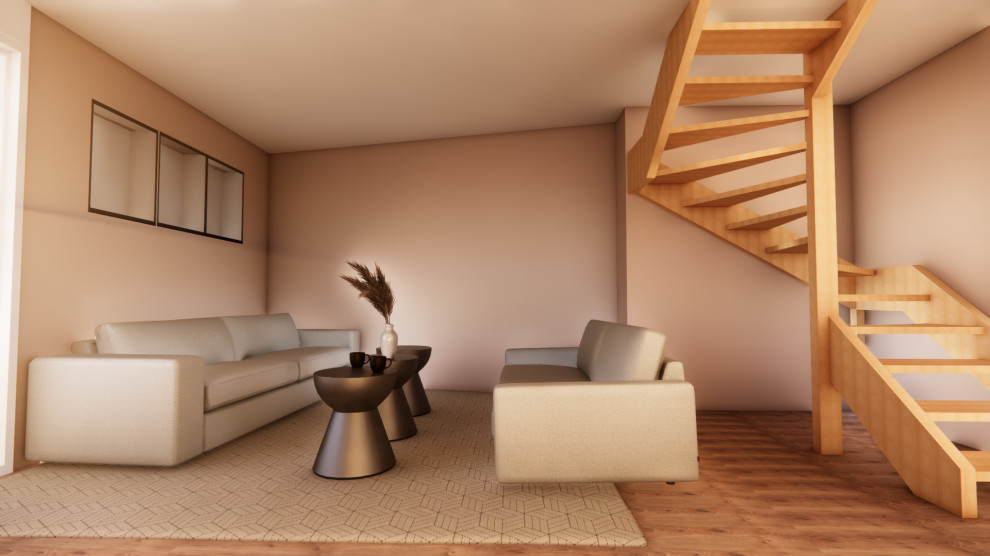 STE GENEVIEVE - Projet Kati | aménagement salon 22m²