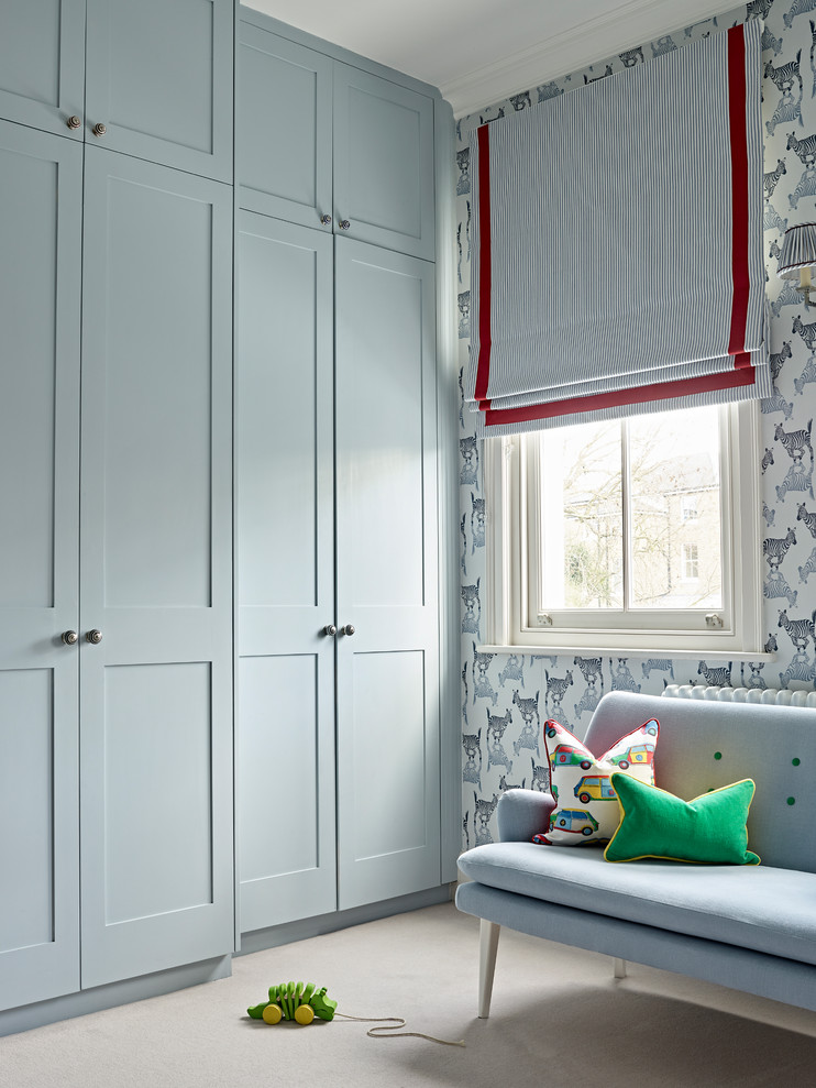Design ideas for a transitional kids' room in London.