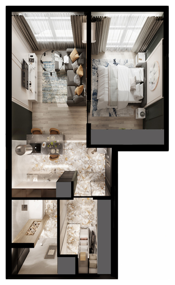 Квартира в новостройке Москва 2022