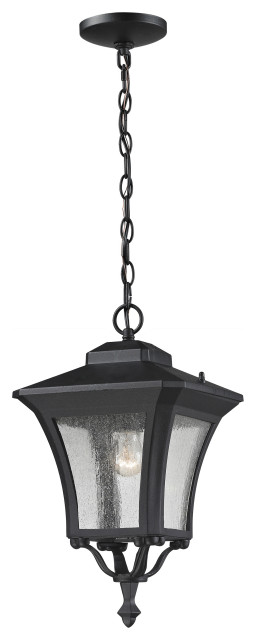 Z-Lite Outdoor Chain Light, Sand Black, 535Chm-Bk