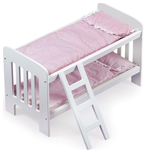 Doll Bunk Beds With Ladder, And Bedding Transitional Kids Toys And