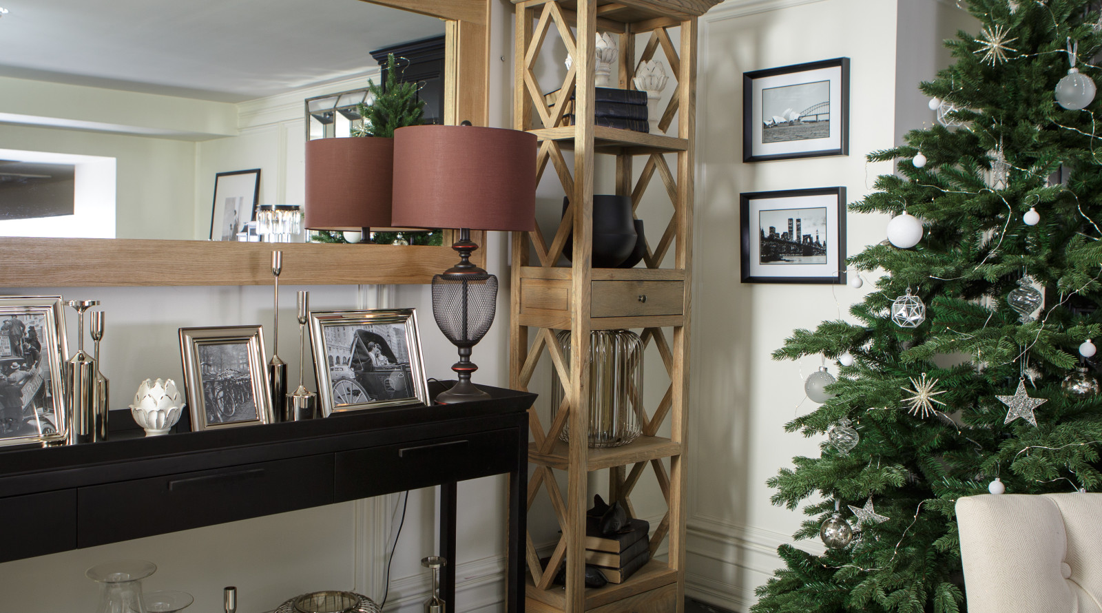 Новогодний интерьер гостиной