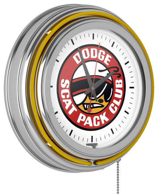 DODGE SCAT PACK BLUE 10 Inch Wall clock  New Licensed 