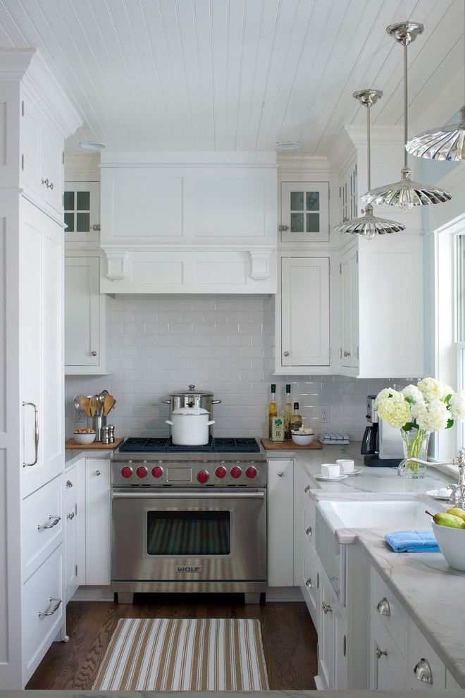 This is an example of a beach style kitchen in Other.
