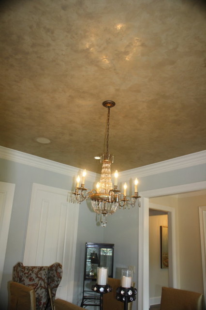 Venetian Plaster Ceiling Finish Faux Finish With Metallic