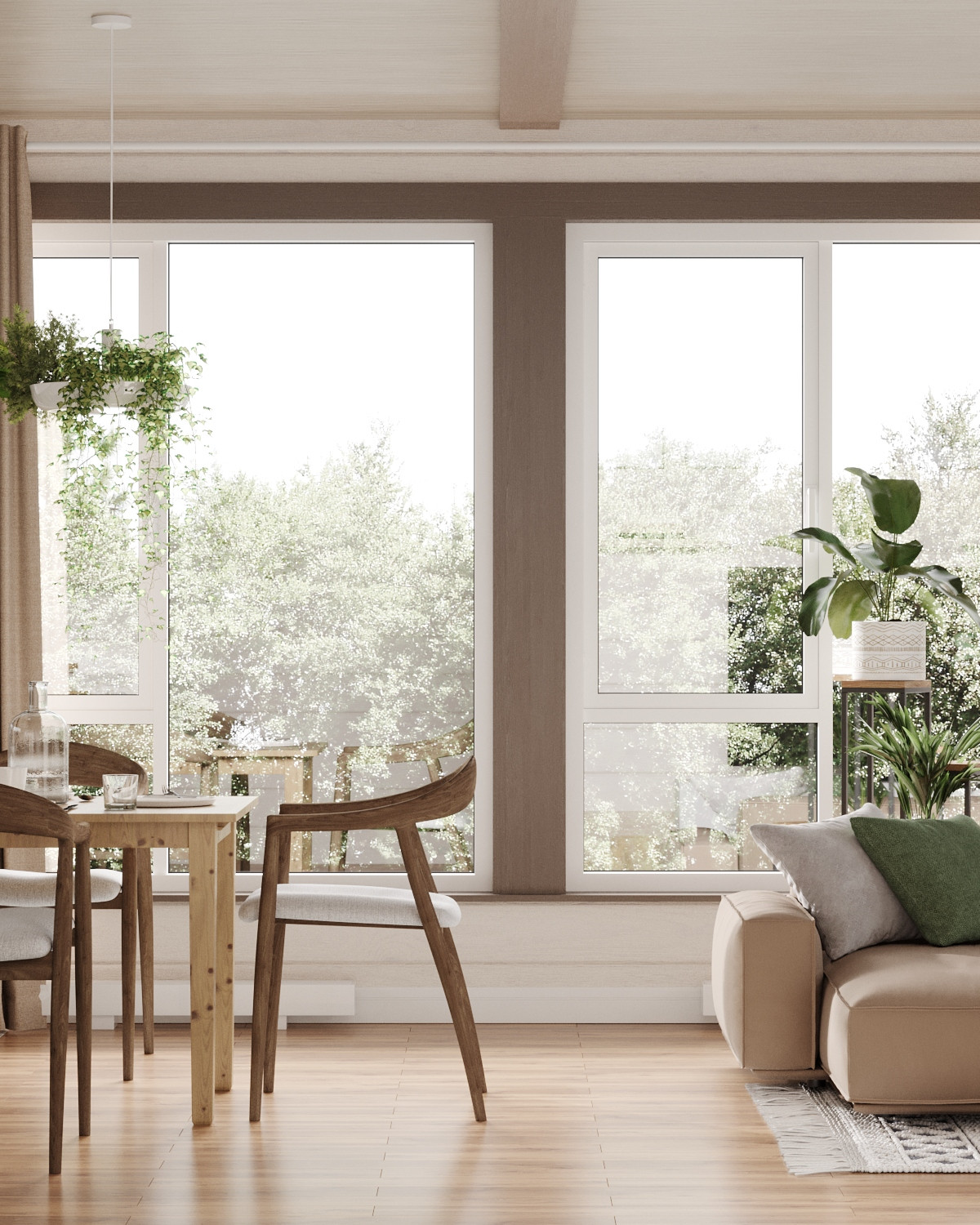 Свежесть и чистота брусового дома