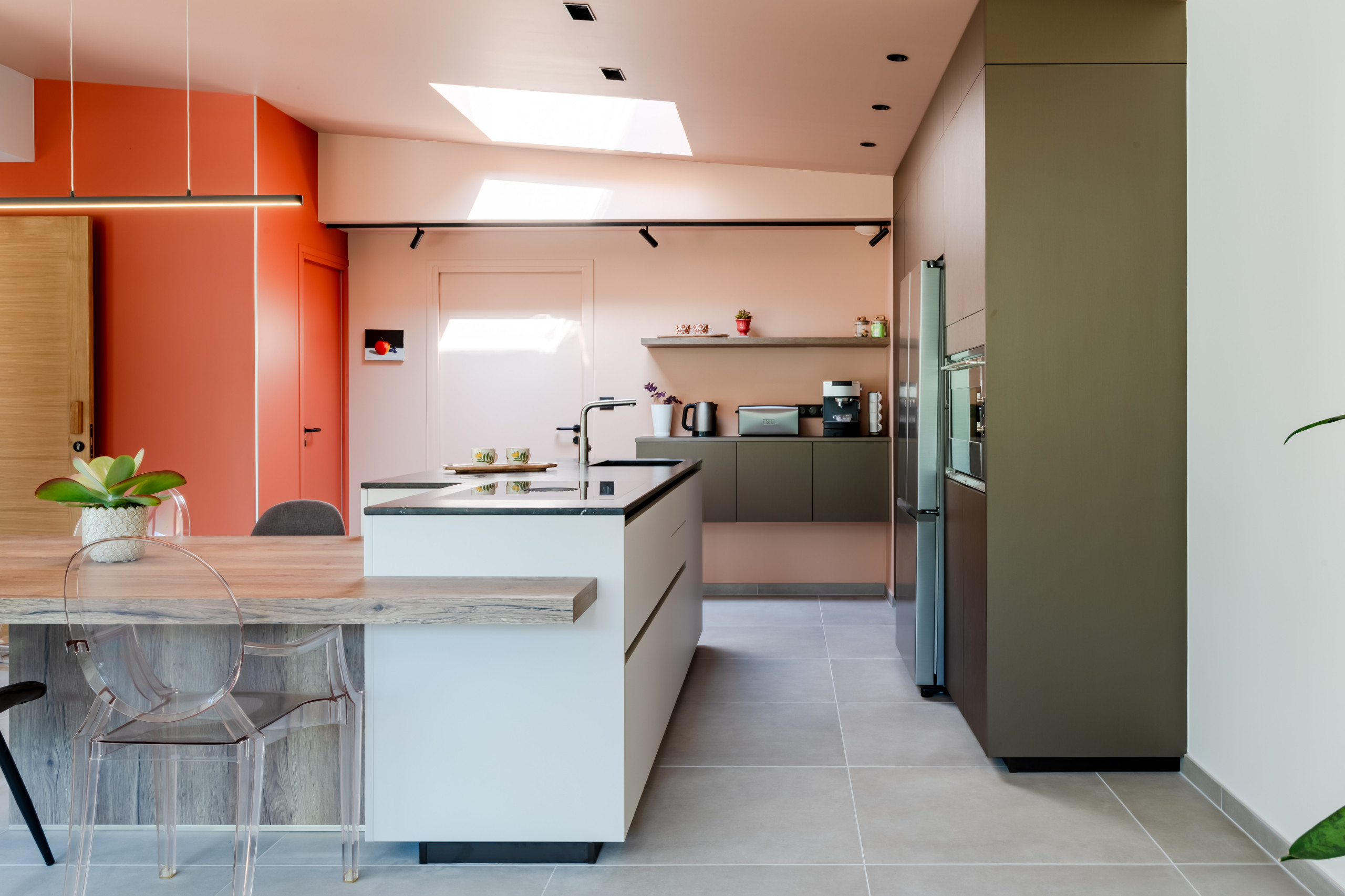 Rénovation d'une cuisine dans une maison neuve