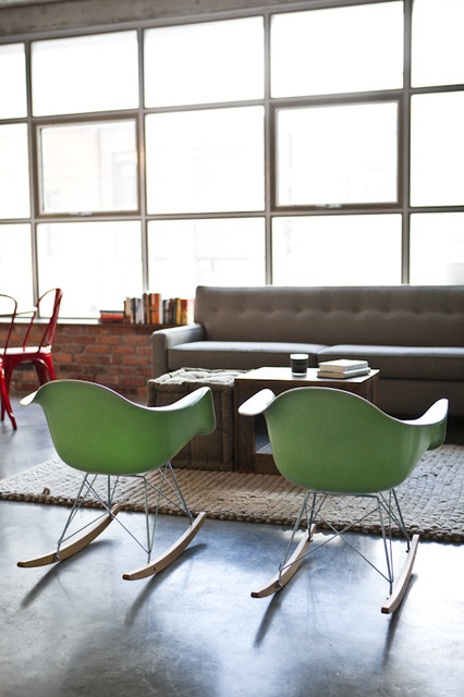 Modern Loft eclectic-kitchen