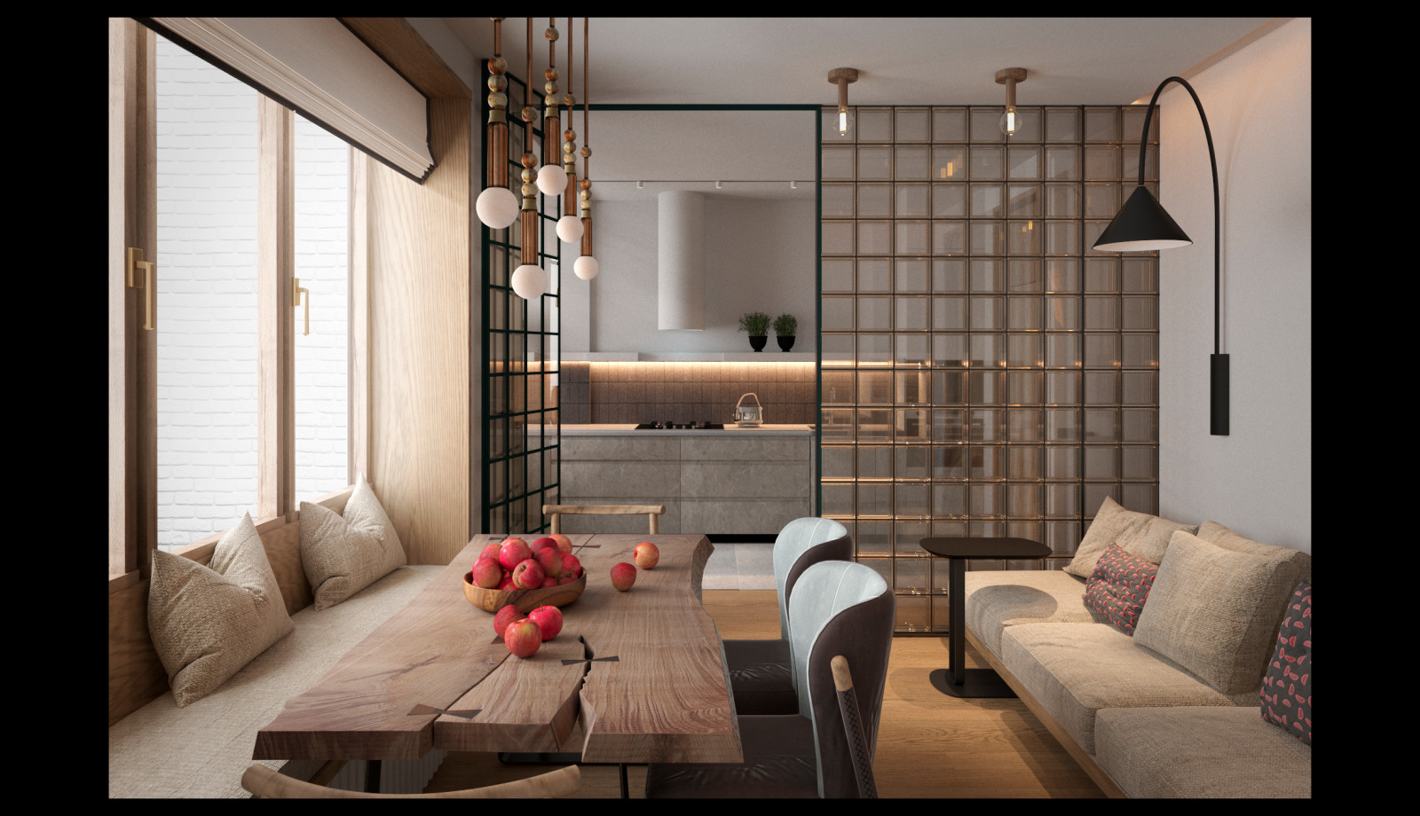 Проект квартир "СКАНДИ"  106 м2