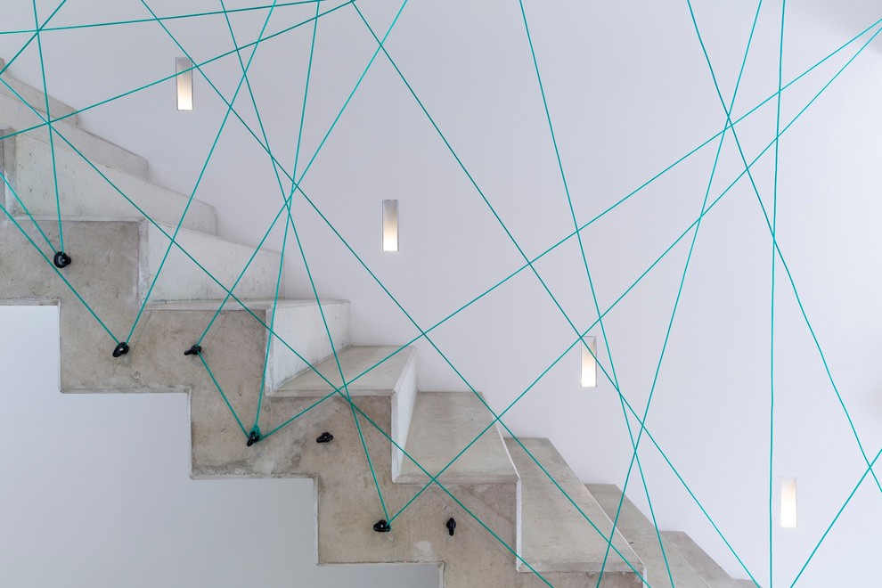 Design ideas for a contemporary staircase in Frankfurt.