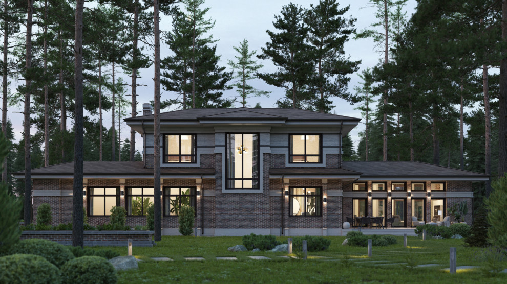 Проект индивидуального жилого дома 004