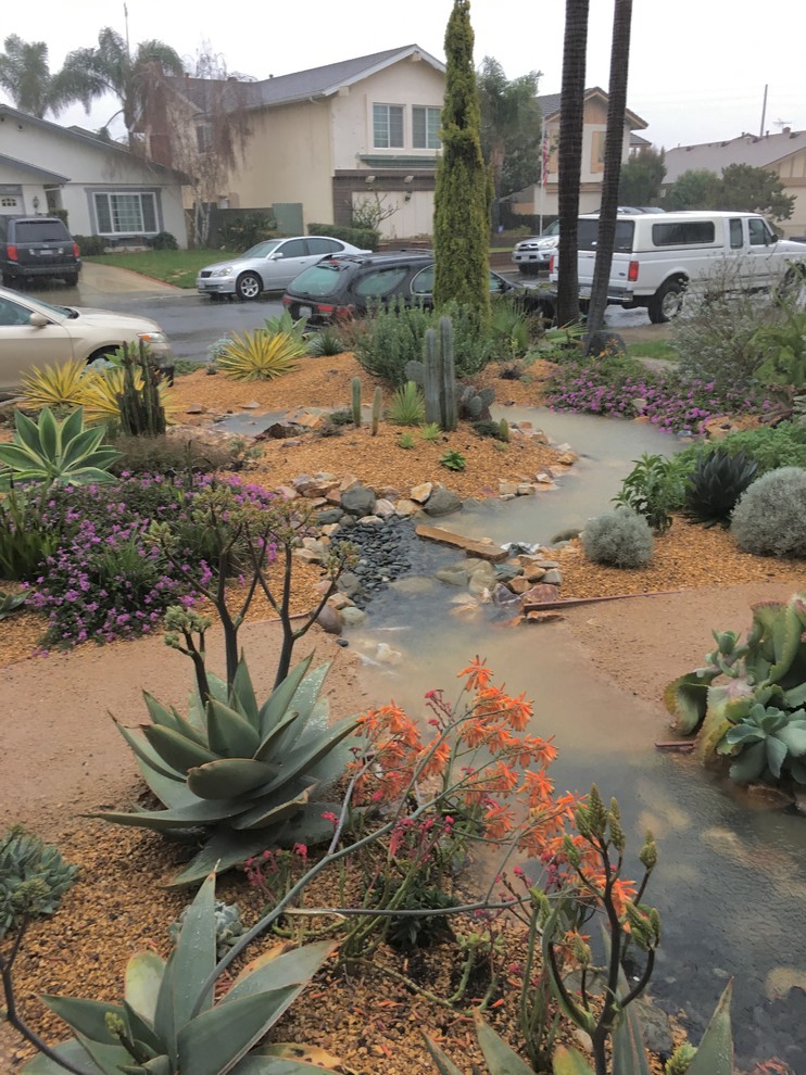 Garden in Orange County.