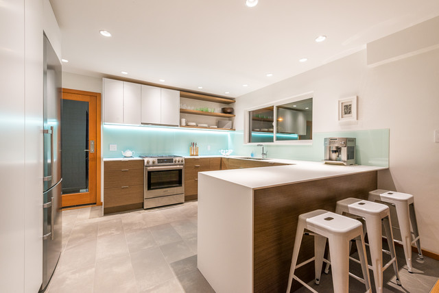 Baird Rd contemporary-kitchen