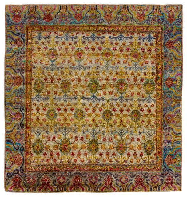 Aura Silk Rug 7 5 X7 10 Contemporary Area Rugs By Abc Aura Silk Rug 7 5 X7 10