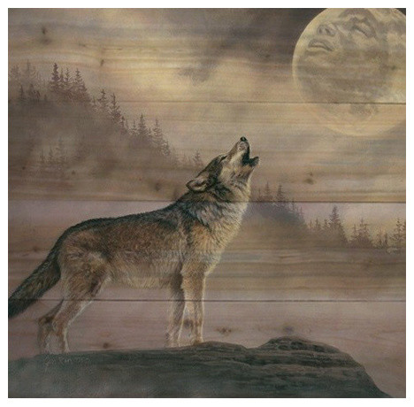 Wolf Art Print Home Decor Wall Art Poster C