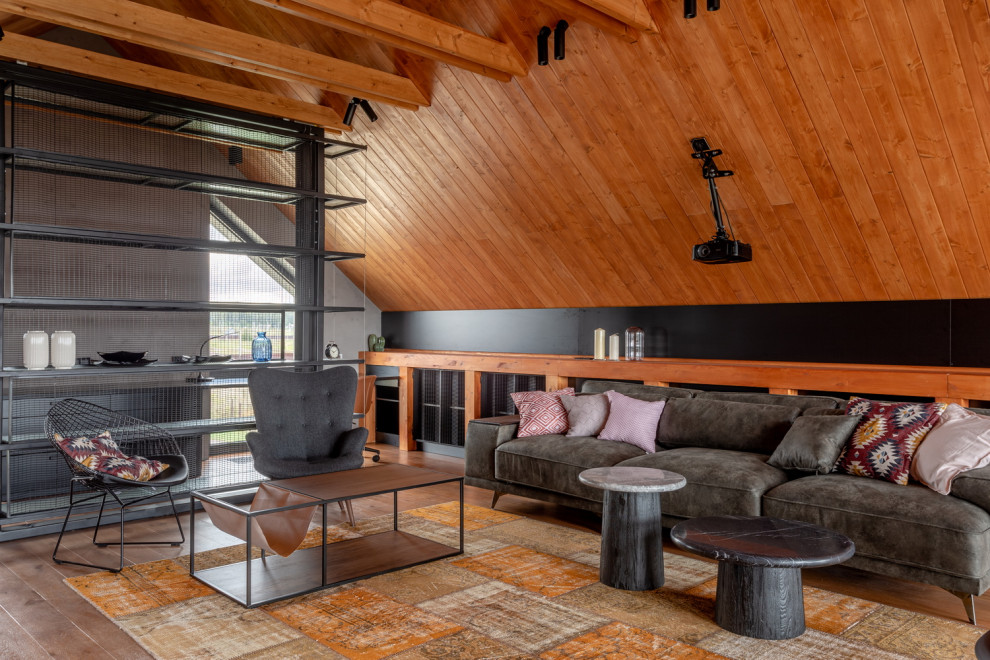 Лофт с сетчатым баром