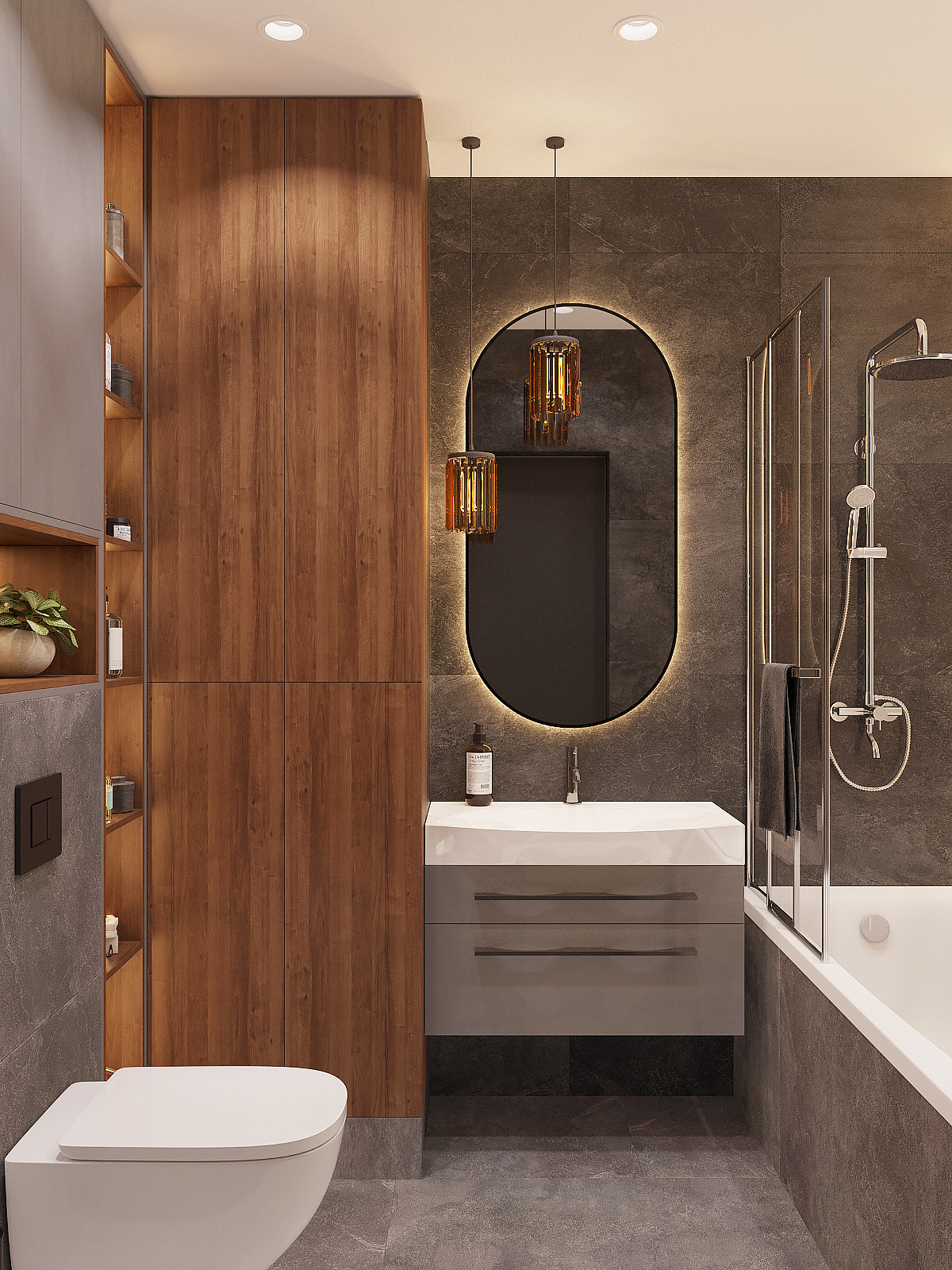 Дизайн проект квартиры, площадью 84 м2 в г. Санкт-Петербург