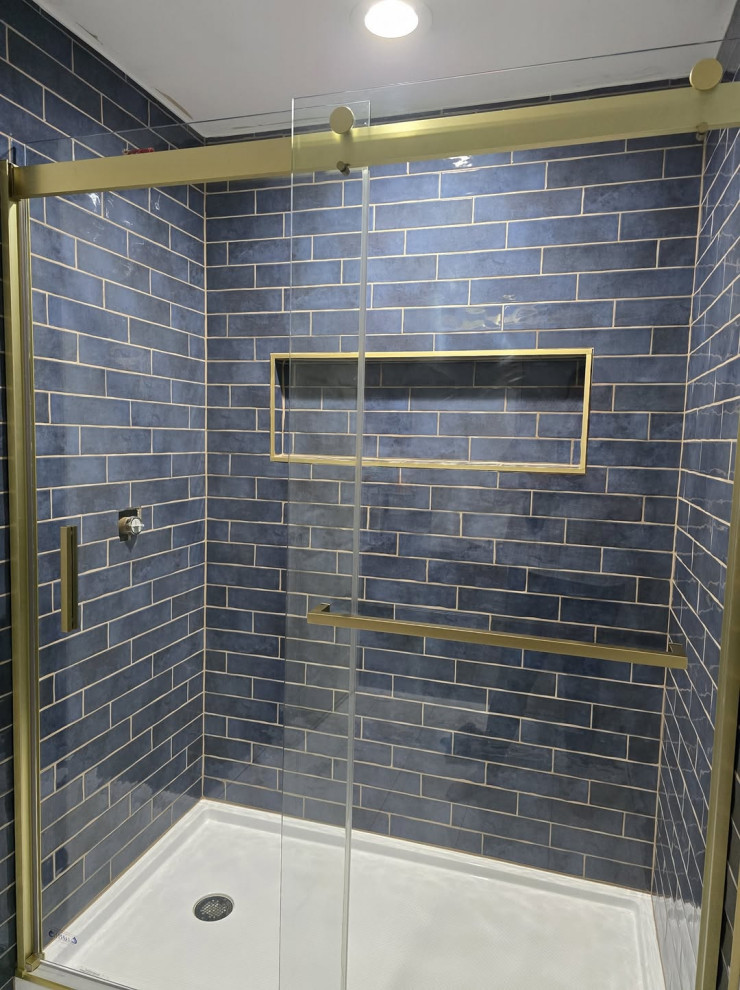 Centerburg Tile shower and floor