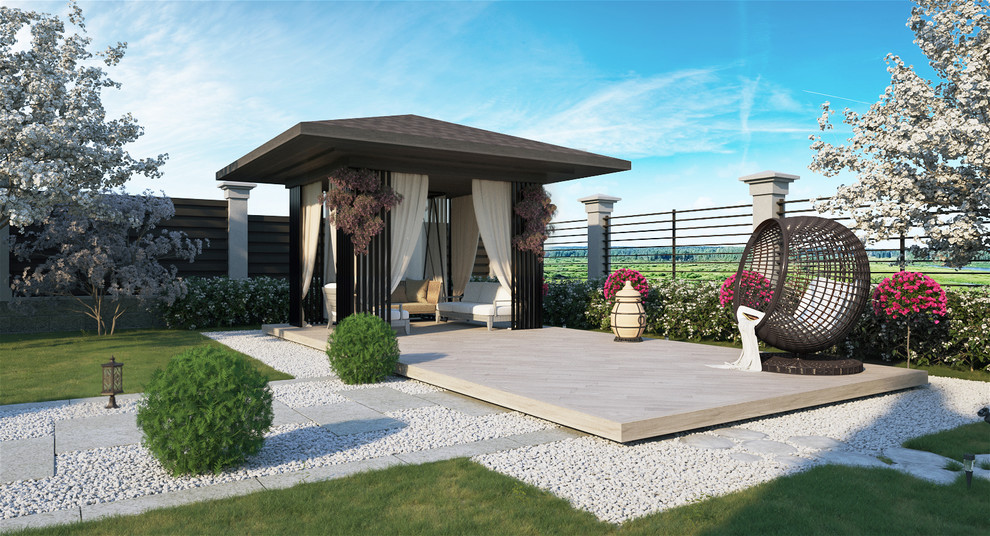 Проект благоустройства загородного участка п.Каменка