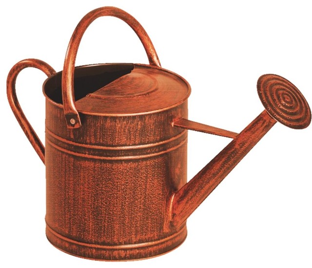 Panacea Copper Watering Can, 2 gl. Traditional Watering Cans by Hipp Hardware Plus Houzz