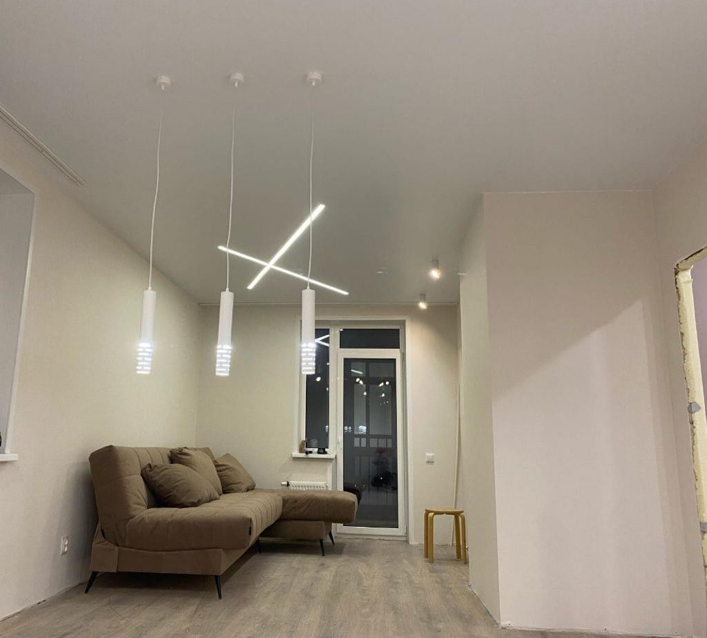 Монтаж натяжных потолков