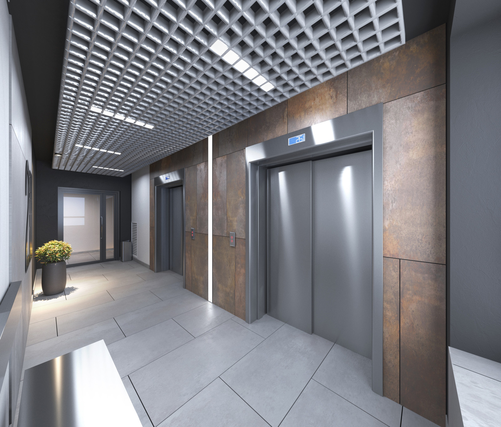 Интерьеры МОП ЖК "НОРМАНДИЯ НЕМАН", СК "СТРИЖИ"