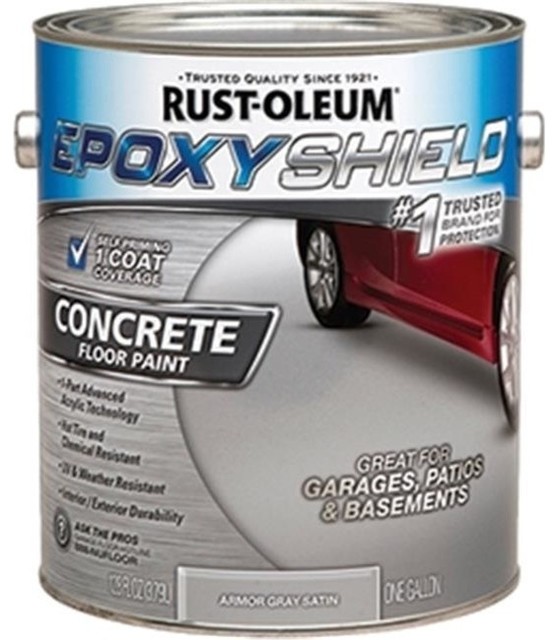 Rust-Oleum Corp 225359 1 Gallon, Armor Gray Epoxyshield One Part Concrete