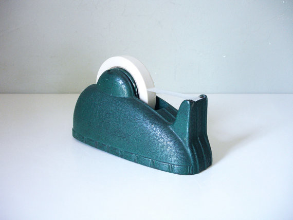 Cast Iron Tape Dispenser by Industrial Relic