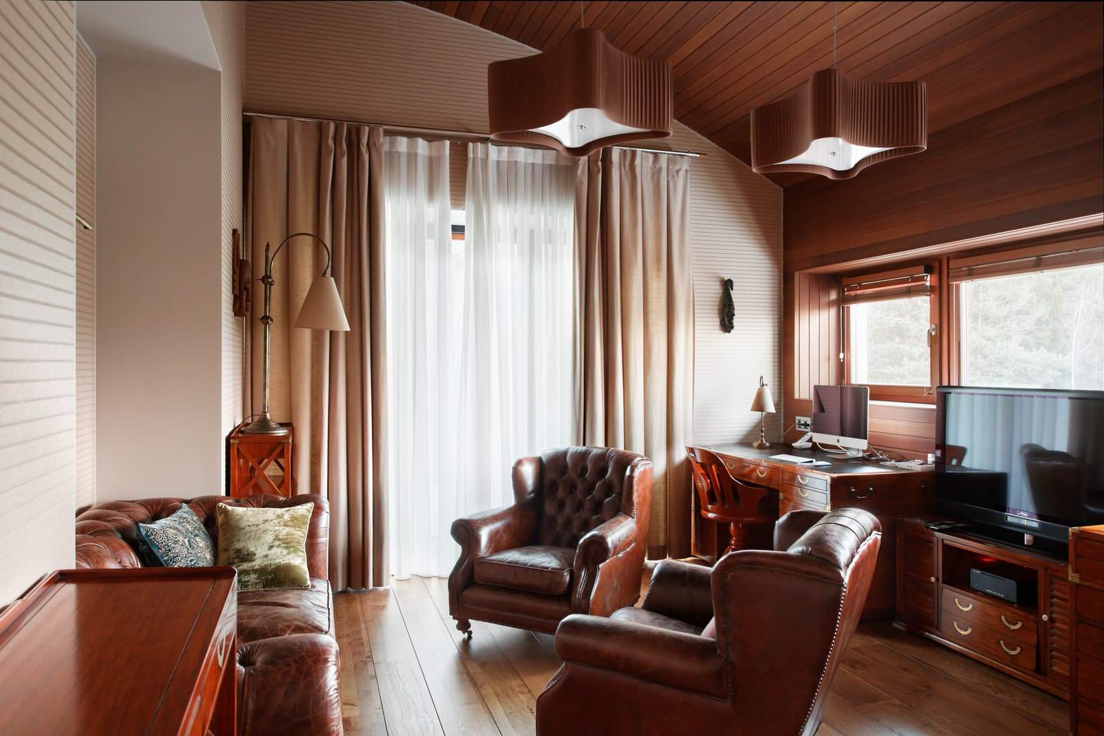 Дом в Подмосковье: кабинет