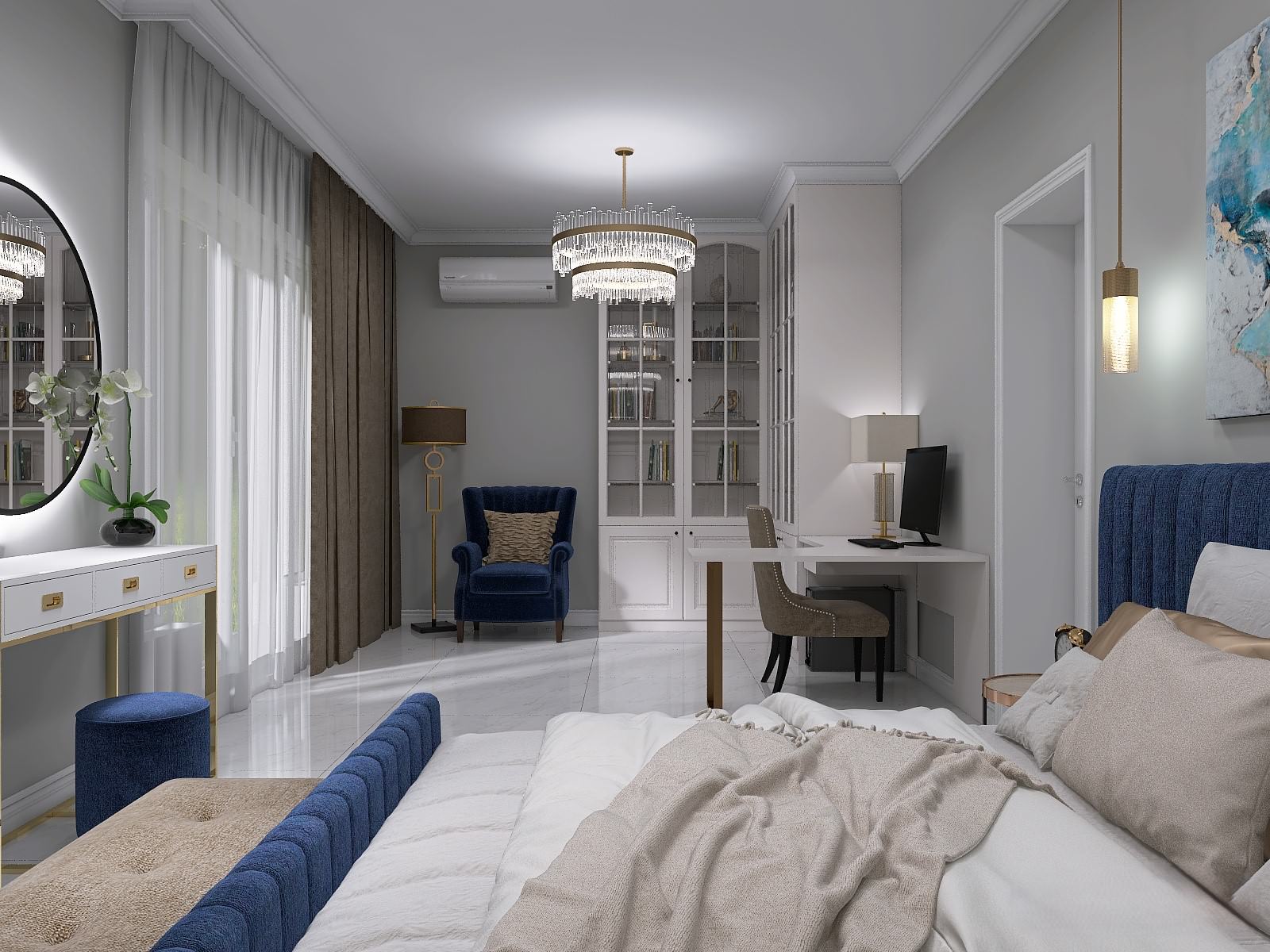 Спальня-кабинет