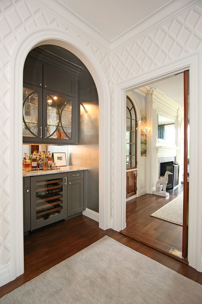 Federal Colonial Restoration - Traditional - Home Bar - Boston - by ...