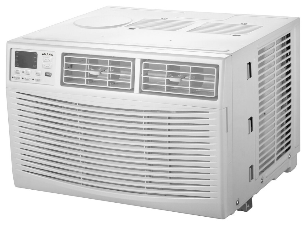6,000 BTU 115V Window-Mounted Air Conditioner With Remote Control