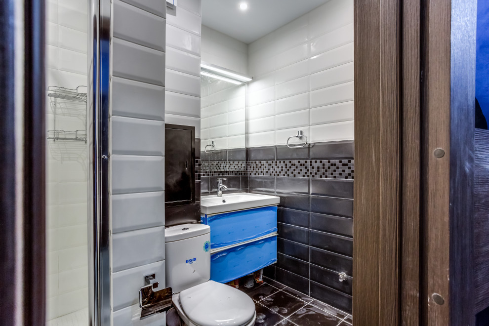 Ванная в студии ЖК Рублевский