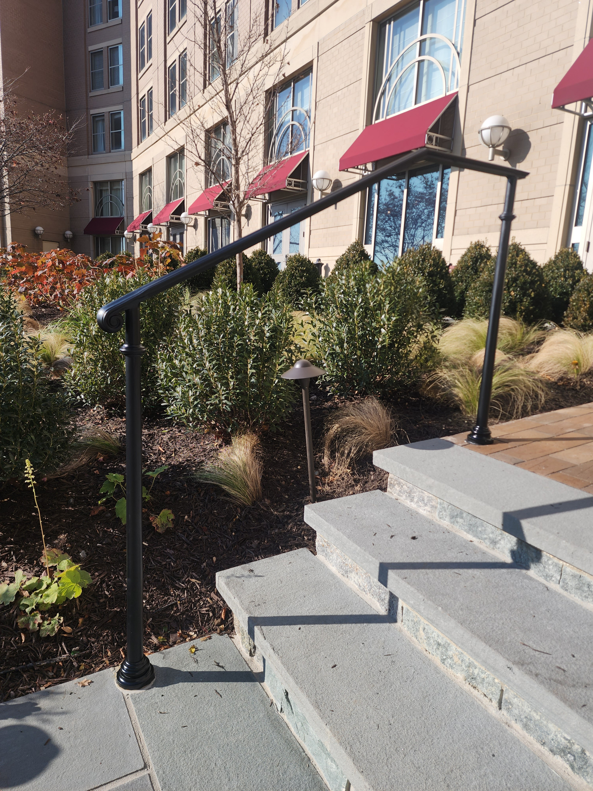 HANDRAILS. WASHINGTON DC HOTEL