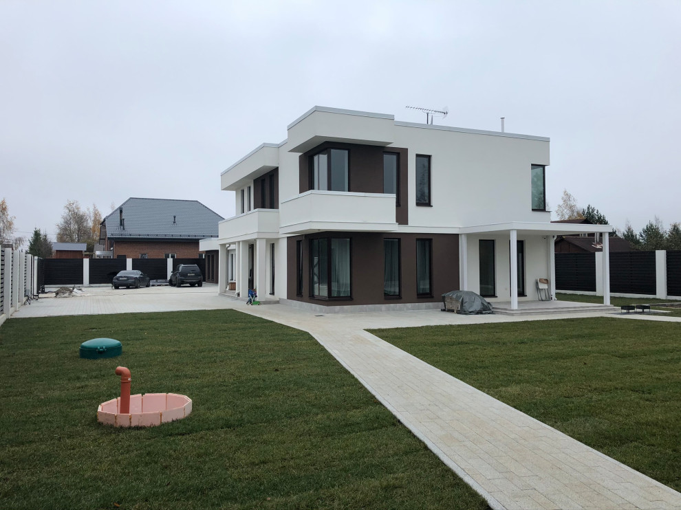 Дом после реконструкции в кп "Звездочка"