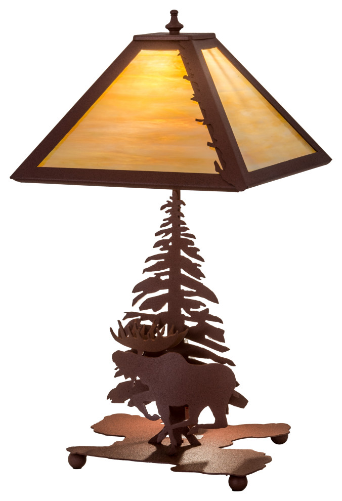 21H Moose on the Loose Table Lamp