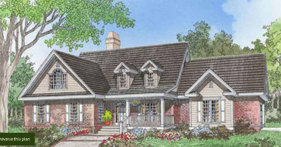 Covered porch location