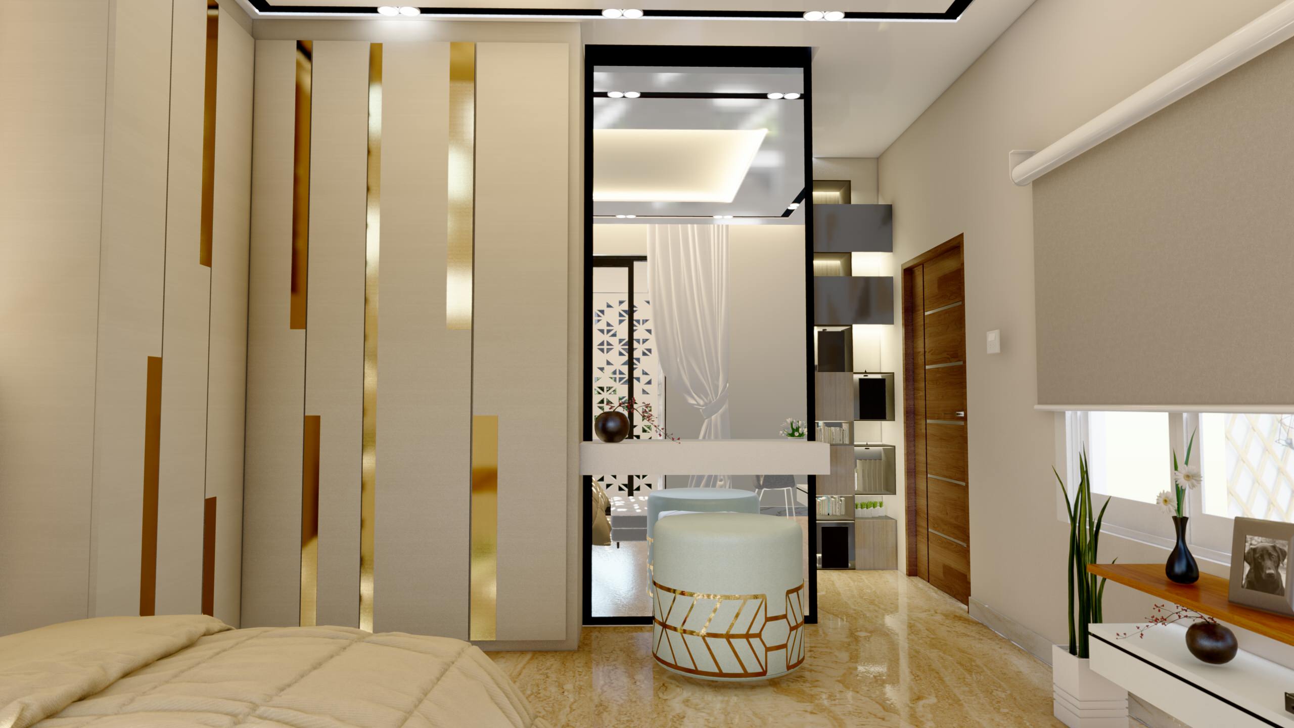 Modern Bedroom Remodel in Knightsbridge